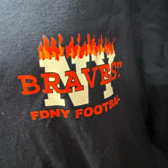 🔥FDNY BRAVEST FOOTBALL 🔥 - Picture 1 of 8